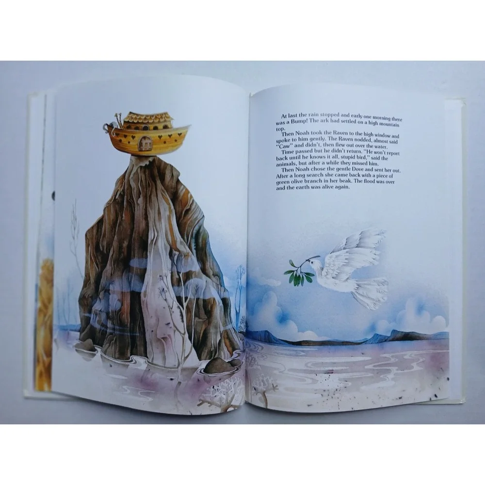 The Raven And The Dove: The Story of Noah's Ark, Heidi‎ Lee Vintage 1986 HC